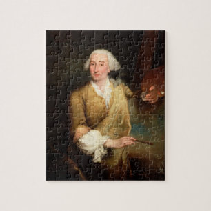 Porträt von Francesco Guardi (1712-93) (Öl kann Puzzle