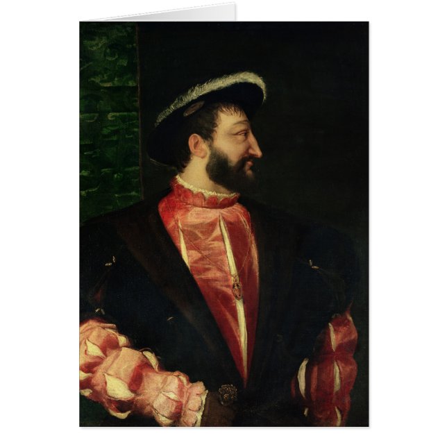 Porträt von Francis I 1538 (Vorne)