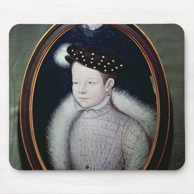 Porträt von Francis II als Dauphin von Frankreich Mousepad (Vorne)