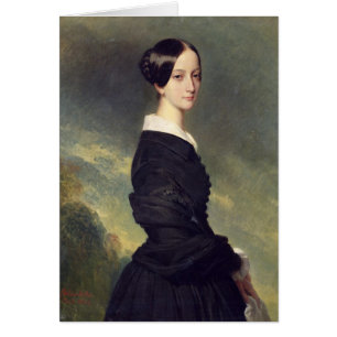 Porträt von Francisca Caroline de Braganca 1844