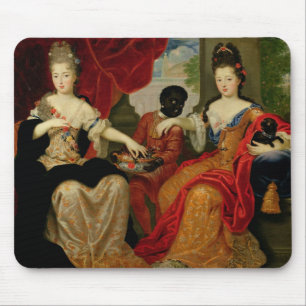 Porträt von Francoise-Marie de Bourbon Mousepad