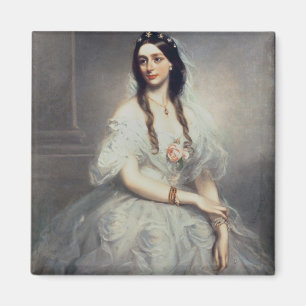 Porträt von Frau C.W.Stoughton (d.1907), Drei-Qua Magnet