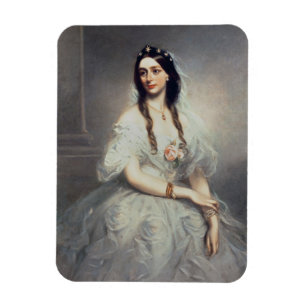 Porträt von Frau C.W.Stoughton (d.1907), Drei-Qua Magnet