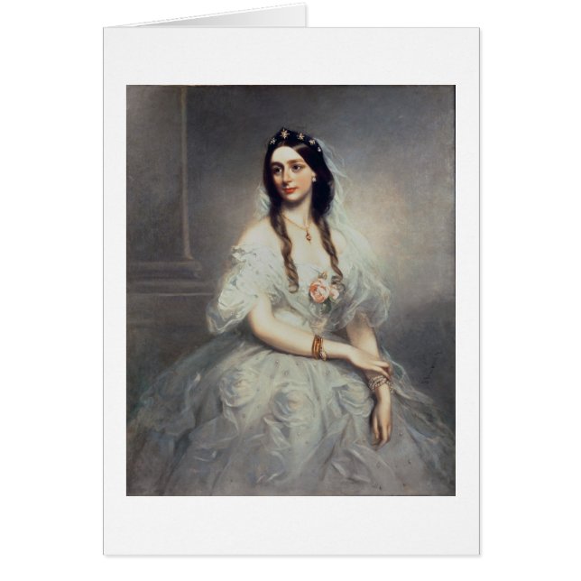 Porträt von Frau C.W.Stoughton (d.1907), Drei-Quar (Vorne)