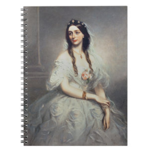 Porträt von Frau C.W.Stoughton (d.1907), Drei-Quar Notizblock