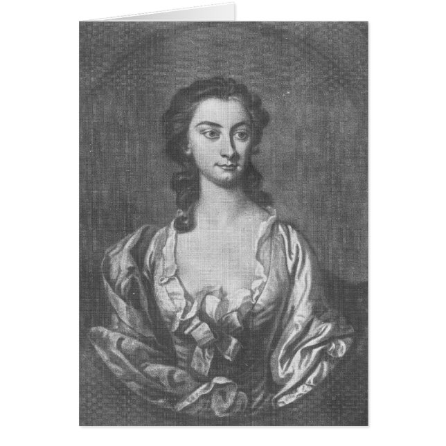 Porträt von Frau Cibber, Schauspielerin und Sänger (Vorne)