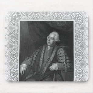 Porträt von Frederick Nord, Graf von Guildford Mousepad