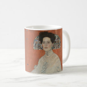 Porträt von Fritza Riedler von Gustav Klimt Kaffeetasse