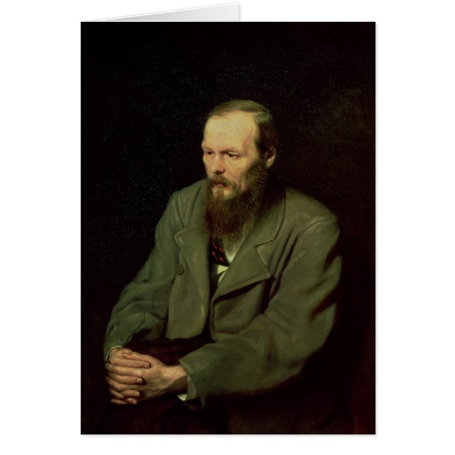 Porträt von Fyodor Dostoyevsky 1872 (Vorne)