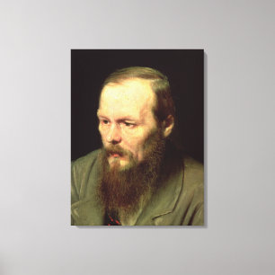 Porträt von Fyodor Dostoyevsky 1872 Leinwanddruck