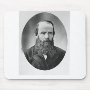 Porträt von Fyodor Mikhailovich Dostoyevsky Mousepad