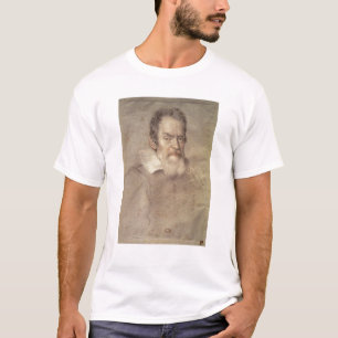 Porträt von Galileo Galilei-Astronomen T-Shirt