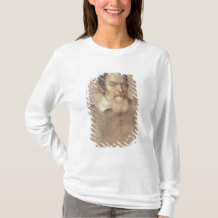 Porträt von Galileo Galilei-Astronomen T-Shirt