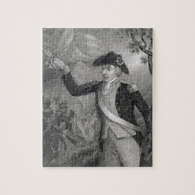 Porträt von General Francis Marion am Kampf O Puzzle (Vertikal)