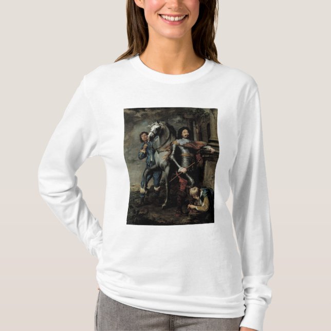 Porträt von General Ottavio Piccolomini T-Shirt (Vorderseite)