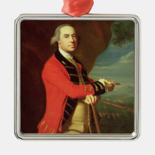 Porträt von General Thomas Gage, c.1768 (Öl auf  Silbernes Ornament