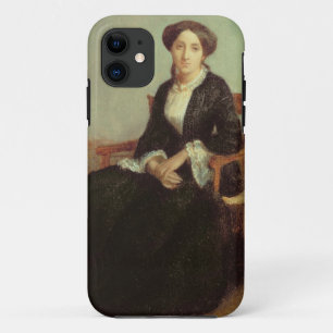 Porträt von Genevieve Celine, 1850 (Öl auf Case-Mate iPhone Hülle