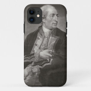 Porträt von George-Bauers-(1732-79) Kapitän HMS iPhone 11 Hülle