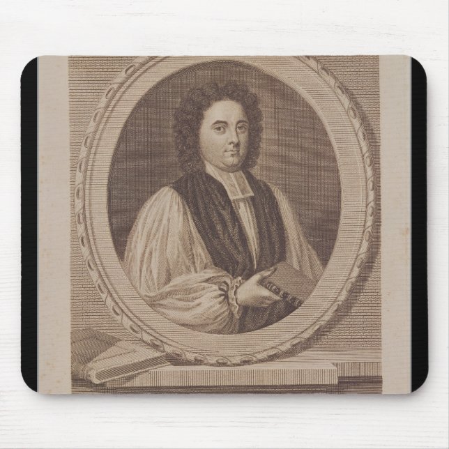 Porträt von George Berkeley-Bischof Mousepad (Vorne)