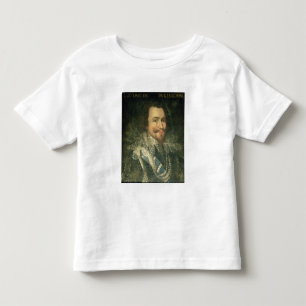 Porträt von George Villiers, 1. Herzog von Kleinkind T-shirt