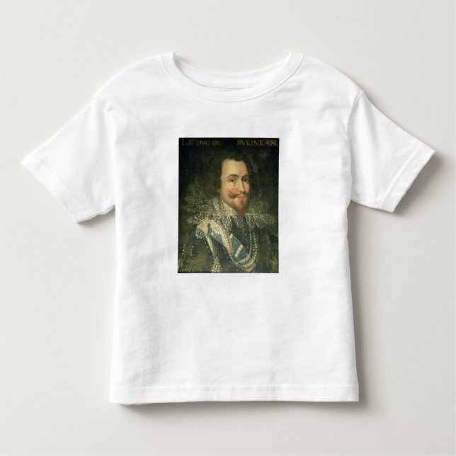 Porträt von George Villiers, 1. Herzog von Kleinkind T-shirt (Vorderseite)