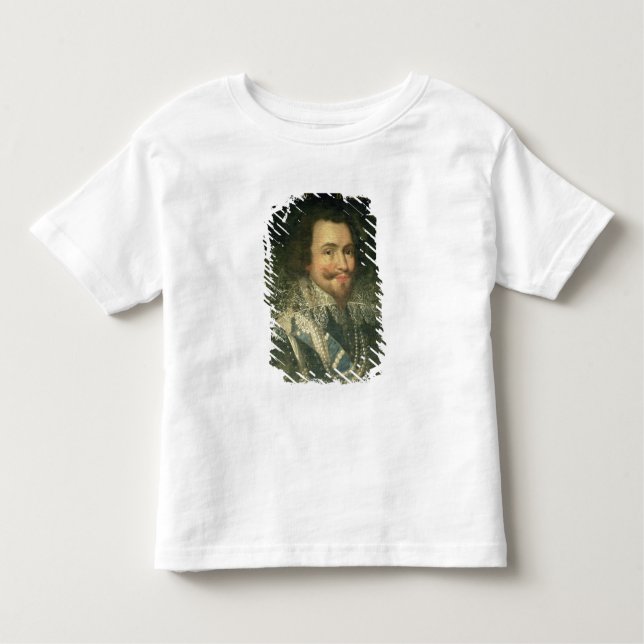 Porträt von George Villiers, 1. Herzog von Kleinkind T-shirt (Vorderseite)