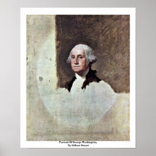 Porträt von George Washington, durch Gilbert Poster