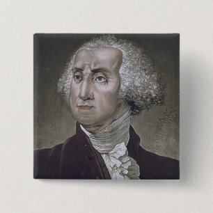 Porträt von George Washington, von 'Le Costume An Button