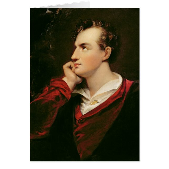 Porträt von Georgegordon Byron 6. Baron (Vorne)
