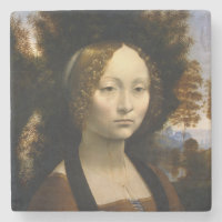 Porträt von Ginevra de Benci durch Leonardo da