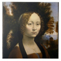 Porträt von Ginevra de Benci von Leonardo da Vinci