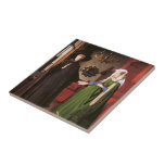 Porträt von Giovanni Arnolfini und seine Ehefrau Fliese<br><div class="desc">Porträt von Giovanni Arnolfini und seine Ehefrau bis Januar van Eyck,  1438</div>