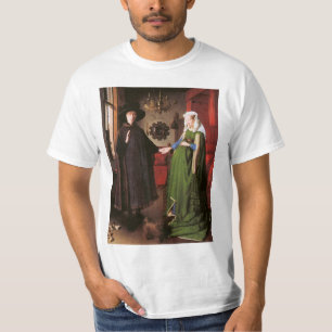 Porträt von Giovanni Arnolfini und seine Ehefrau T-Shirt