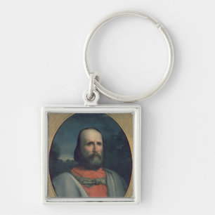 Porträt von Giuseppe Garibaldi 2 Schlüsselanhänger