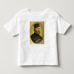 Porträt von Giuseppe Garibaldi Kleinkind T-shirt