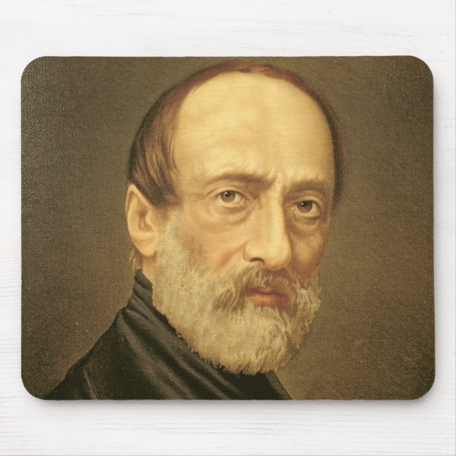 Porträt von Giuseppe Mazzini Mousepad (Vorne)