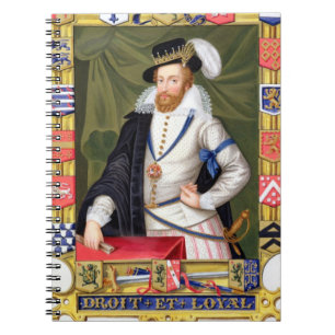 Porträt von Grafen Roberts Dudley (c.1532-88) von Notizblock