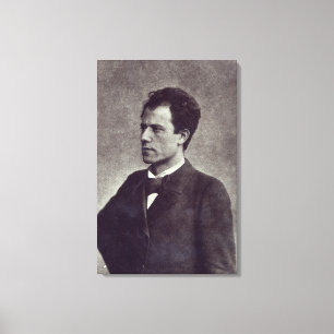Porträt von Gustav Mahler, 1897 Leinwanddruck