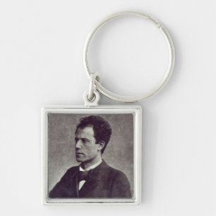 Porträt von Gustav Mahler, 1897 Schlüsselanhänger