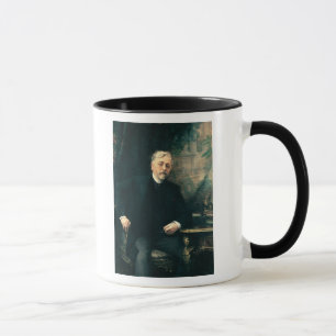 Porträt von Gustave Eiffel 1905 Tasse