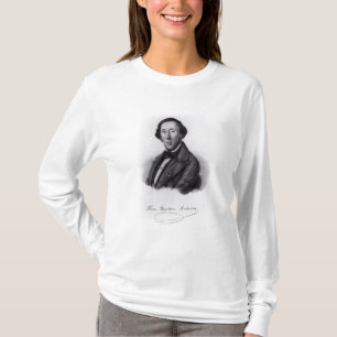Porträt von Hans Christian Andersen T-Shirt