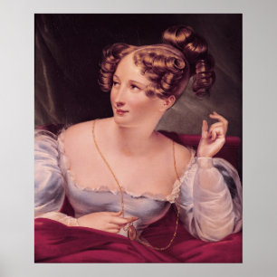 Porträt von Harriet Smithson Poster