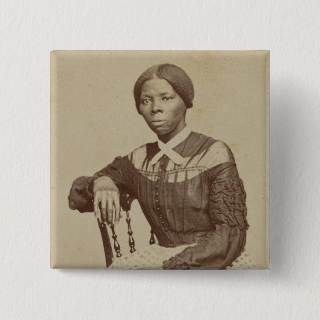 Porträt von Harriet Tubman | 1868-69 Button (Vorderseite)