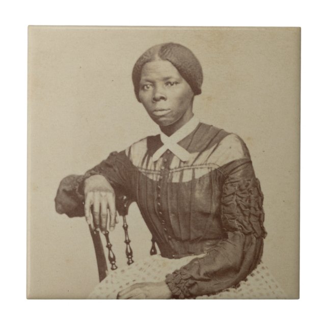 Porträt von Harriet Tubman | 1868-69 Fliese (Vorderseite)