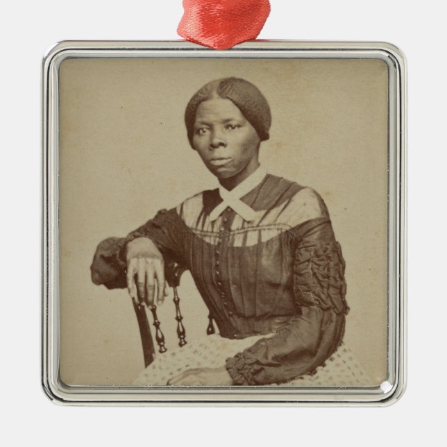 Porträt von Harriet Tubman | 1868-69 Ornament Aus Metall (Vorne)
