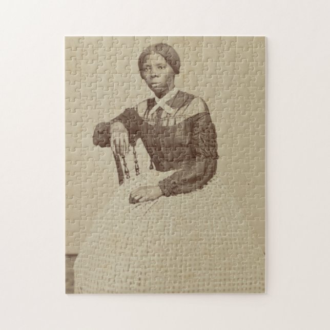 Porträt von Harriet Tubman | 1868-69 Puzzle (Vertikal)