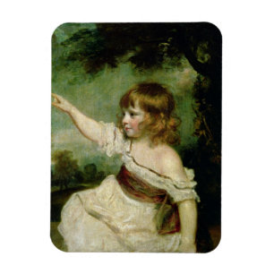 Porträt von Hasen Francis George, ältester Sohn Magnet