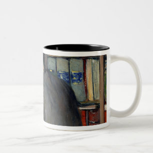 Porträt von Henri Cordier Zweifarbige Tasse