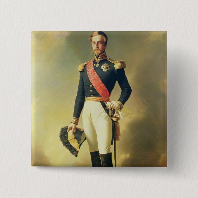 Porträt von Henri-Eugene-Philippe-Louis Button (Vorderseite)