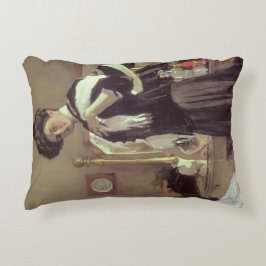 Porträt von Henrietta Hirshmann, 1907 Dekokissen